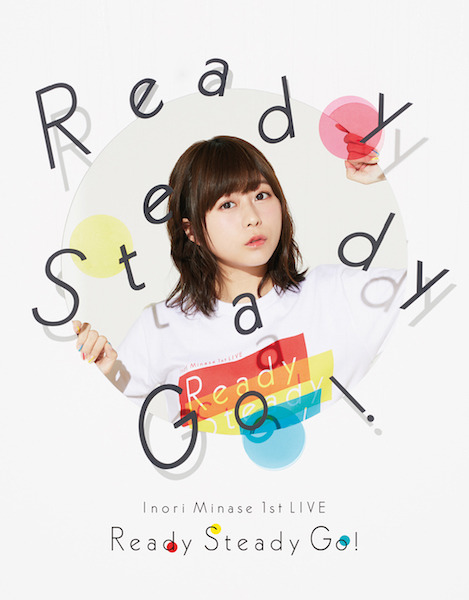 水瀬いのりLIVE Blu-ray「Inori Minase 1st LIVE Ready Steady Go!」のジャケット写真が公開！
