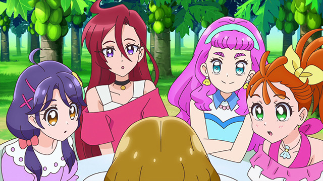 『トロピカル～ジュ！プリキュア』第40話「紡げ！ みのりの新たな物語（ストーリー）！」先行場面カット（C）ABC-A・東映アニメーション