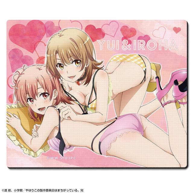 「やはり俺の青春ラブコメはまちがっている。完 ラバーマウスパッド」1200円（C）渡 航、小学館／やはりこの製作委員会はまちがっている。完