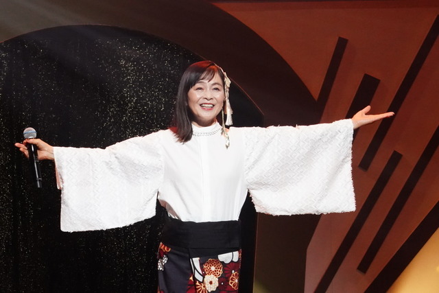 日高のり子「声優紅白歌合戦 2022」（C）「声優紅白歌合戦」実行委員会