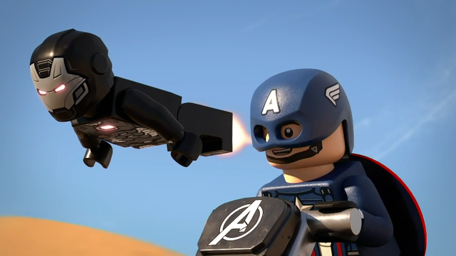 LEGOマーベル アベンジャーズ 地球を救う方法 天気との闘い（C）2020 MARVEL. LEGO, the LEGO logo, the Minifigure and the Brick and Knob configuration are trademarks and/or copyrights of the LEGO Group. （C）2020 The LEGO Group. All Rights Reserved.