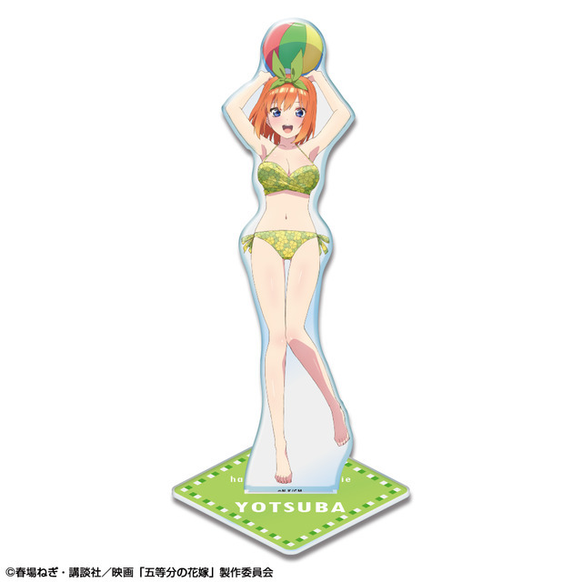 「映画『五等分の花嫁』 アクリルスタンド 水着Ver.」1,650円（税込）（C）春場ねぎ・講談社／「五等分の花嫁」製作委員会（C）春場ねぎ・講談社／映画「五等分の花嫁」製作委員会