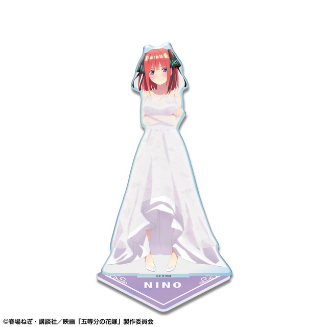 「映画『五等分の花嫁』 アクリルスタンド 花嫁Ver.」1,650円（税込）（C）春場ねぎ・講談社／「五等分の花嫁」製作委員会（C）春場ねぎ・講談社／映画「五等分の花嫁」製作委員会