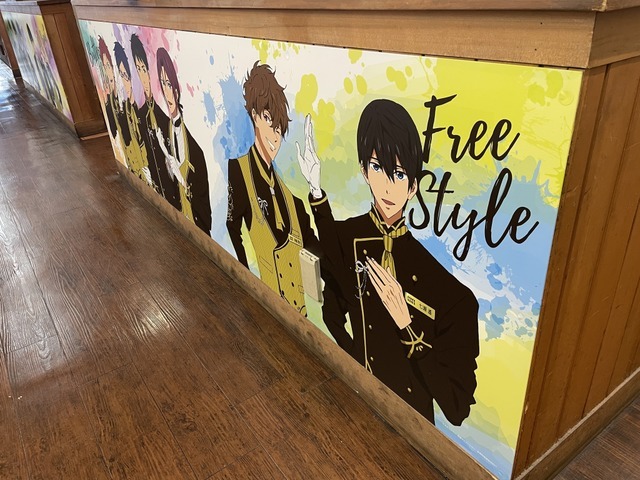 「ココス×劇場版 Free!-the Final Stroke- キミとココでつながるメドレーリレー！キャンペーン」ココス中野店（C）おおじこうじ・京都アニメーション／岩鳶町後援会2021