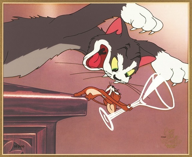 トムとジェリー『上には上がある』TOM AND JERRY and all related characters and elements（C）& TM Turner Entertainment Co. (s22)