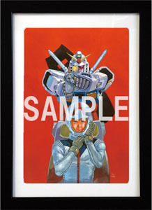 「安彦良和／機動戦士ガンダム THE ORIGIN展」複製原画“第2弾”　33,000円（税込）（C）創通・サンライズ