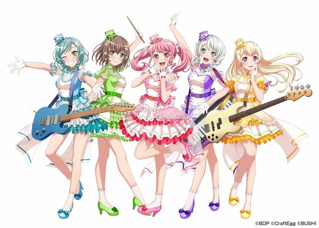 『バンドリ！ ガールズバンドパーティ！』Pastel＊Palettes（C）BanG Dream! Project （C）Craft Egg Inc. （C）bushiroad All Rights Reserved.