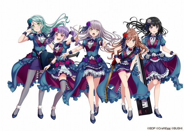 『バンドリ！ ガールズバンドパーティ！』Roselia（C）BanG Dream! Project （C）Craft Egg Inc. （C）bushiroad All Rights Reserved.