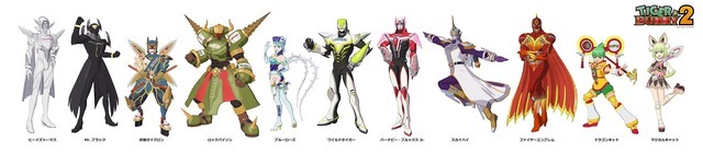 『TIGER & BUNNY 2』ヒーロービジュアル（C）BNP/T&B2 PARTNERS