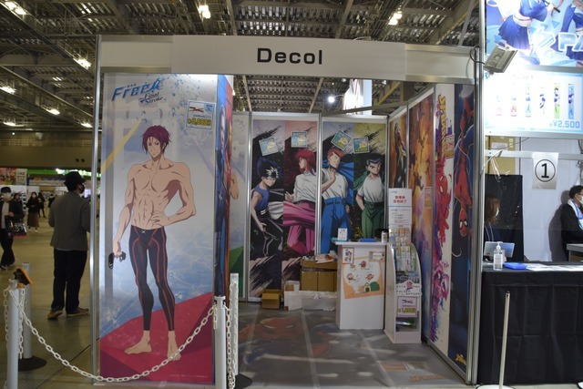 「Free!」遙、真琴、凛が壁紙に！「筋肉壁紙」と話題となった「Decol」ブースレポート【AnimeJapan 2022】