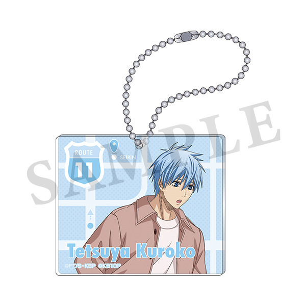 「KUROBAS OFFICIAL STORE」【商品名】アクリルキーホルダー 4月（2種）【価格】各715円（税込） （C）藤巻忠俊／集英社・黒子のバスケ製作委員会（C）藤巻忠俊／集英社・劇場版「黒子のバスケ」製作委員会（C）「黒子のバスケ」アニメ10周年プロジェクト