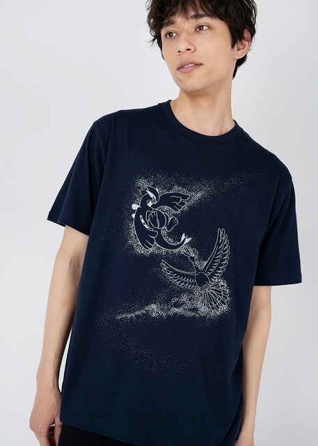 ・Tシャツ「ルギア&ホウオウ」2,500円（税込）（サイズ：SS/S/M/L/XL）（C）Pokemon. （C）Nintendo/Creatures Inc./GAME FREAK inc.ポケットモンスター・ポケモン・Pokémonは任天堂・クリーチャーズ・ゲームフリークの登録商標です。