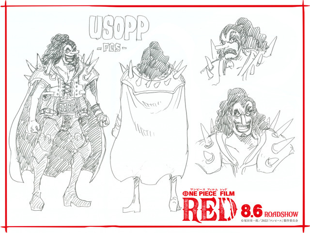 『ONE PIECE FILM RED』映画オリジナル“フェス衣裳”ウソップ（C）尾田栄一郎／2022「ワンピース」製作委員会　