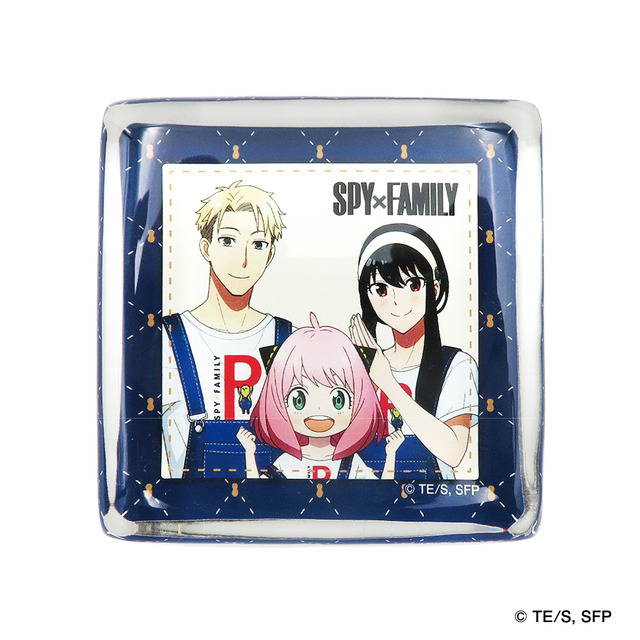 SPY×FAMILY POP UP SHOP イベント限定スクエアペーパーウエイト (C)遠藤達哉／集英社・SPY×FAMILY製作委員会