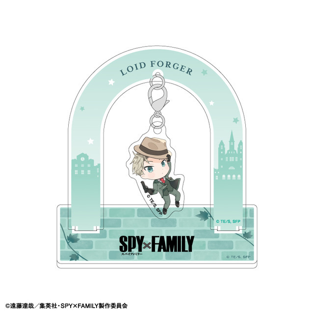 SPY×FAMILY ぶら下がりアクリルスタンド_ロイド/おっこち（C）遠藤達哉／集英社・SPY×FAMILY製作委員会