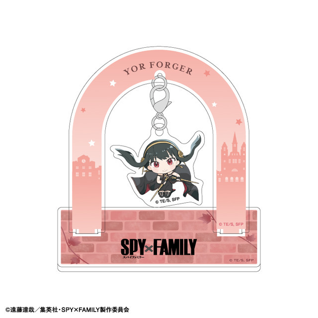 SPY×FAMILY ぶら下がりアクリルスタンド_ヨル/おっこち（C）遠藤達哉／集英社・SPY×FAMILY製作委員会