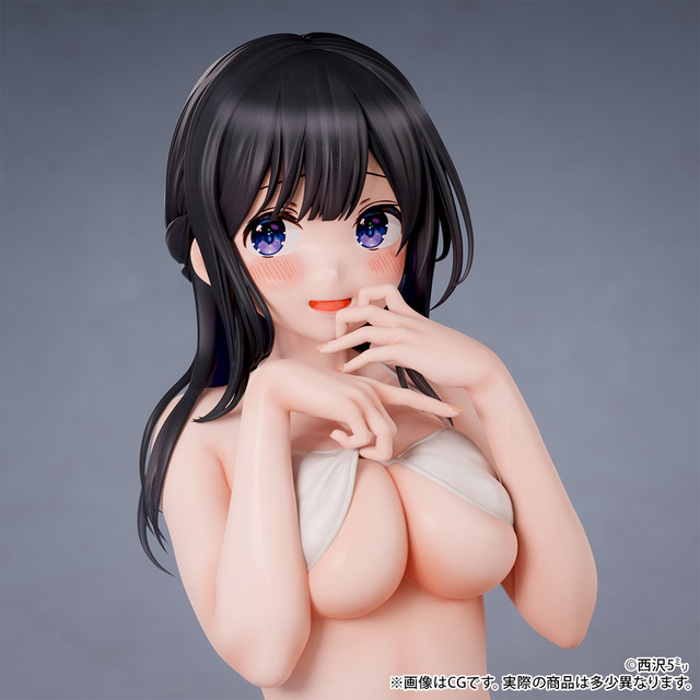 「西沢5ミリ イラスト『友人の妹』 1/6スケール 塗装済み完成品フィギュア」14,800円（税別）（C）西沢5ミリ