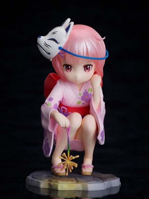 F:NEX「ラム＆レム -幼夏のおもひで- 1/7スケールフィギュアセット」のラム（C）長月達平・株式会社KADOKAWA刊／Re:ゼロから始める異世界生活2製作委員会