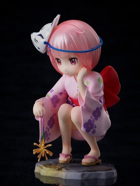 F:NEX「ラム＆レム -幼夏のおもひで- 1/7スケールフィギュアセット」のラム（C）長月達平・株式会社KADOKAWA刊／Re:ゼロから始める異世界生活2製作委員会