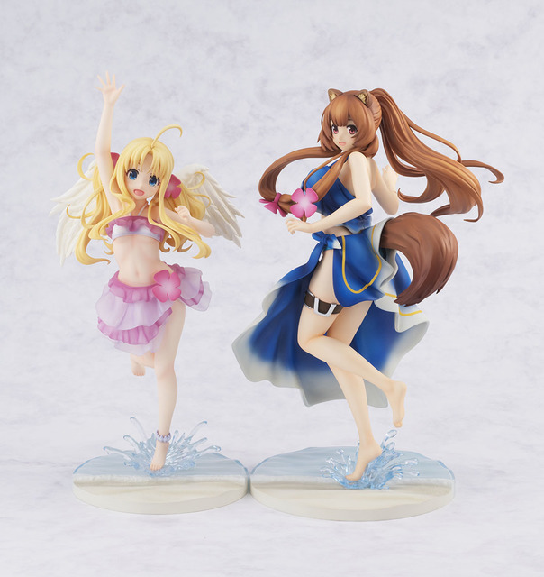 KDcolle「フィーロ 水着Ver.」と「ラフタリア 水着Ver.」（C）2021 アネコユサギ／KADOKAWA／盾の勇者の製作委員会S2