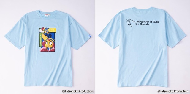 タツノコ60周年 アニメコラボTシャツ【ハッチＴシャツ】（C）Tatsunoko Production