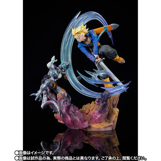 「フィギュアーツZERO ［超激戦］スーパーサイヤ人トランクス-ふたりめのスーパーサイヤ人-」（C）バードスタジオ／集英社・東映アニメーション