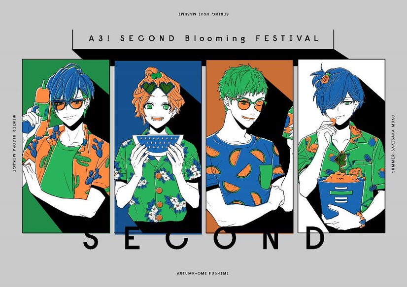 「A3! SECOND Blooming FESTIVAL」特設サイトオープン＆ライブビューイング実施決定！