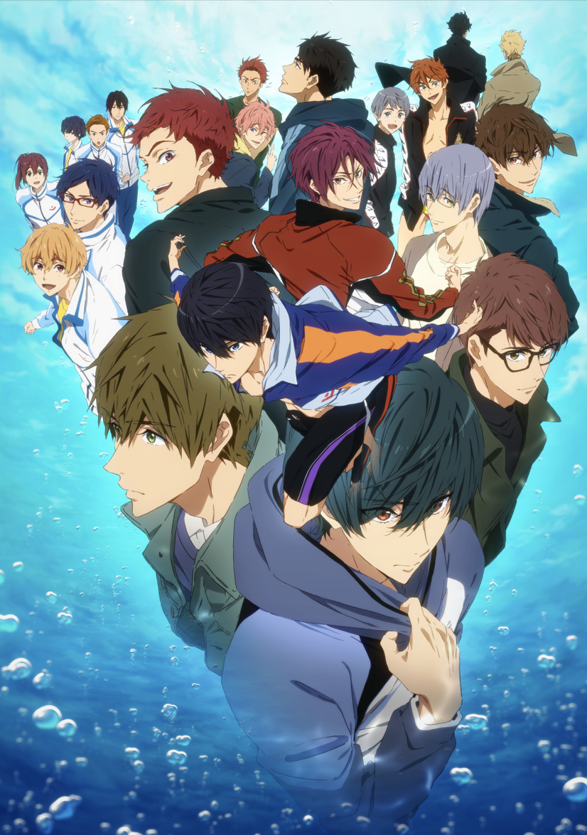 TVアニメ『Free!-Dive to the Future-』の新キービジュアルが解禁！