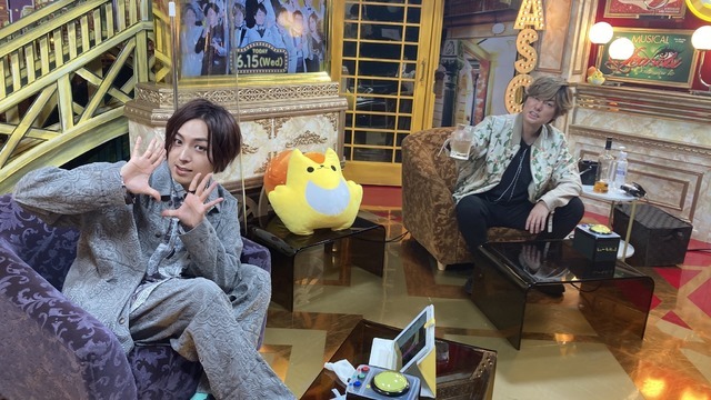 『声優と夜あそび 水【森久保祥太郎×蒼井翔太】#9』（C）AbemaTV,Inc.