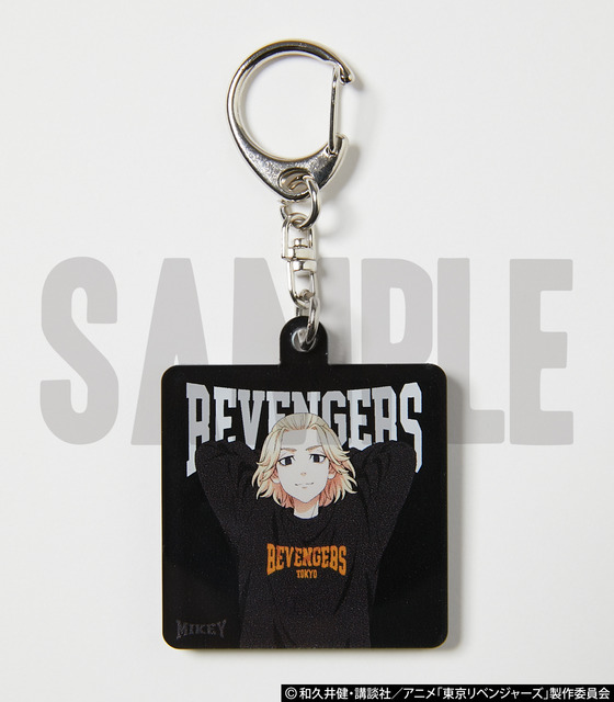 『東京リベンジャーズ』×「R4G（アールフォージー）」コラボアイテム REVENGERS ACRYLIC KEYCHAIN（C）和久井健・講談社／アニメ「東京リベンジャーズ」製作委員会