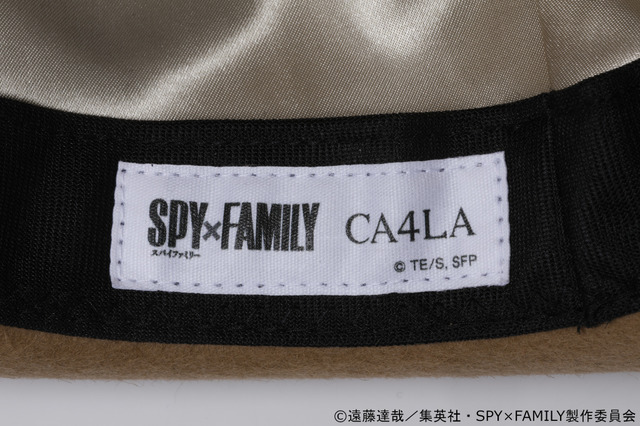 「SPY×FAMILY」 CA4LAコラボ・中折れ帽 ロイドVer.（C）遠藤達哉／集英社・SPY×FAMILY製作委員会