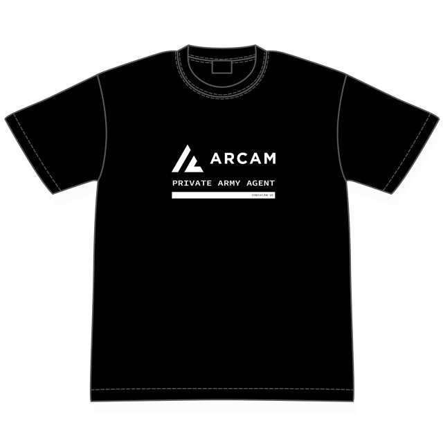 「ARCAM AGENT Tシャツ（M/L/XL）」価格：3,520円（税込）（C）2021 たかしげ宙、皆川亮二・小学館／スプリガン Project