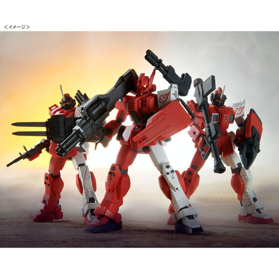 「HG 1/144 赤い三巨星チームセット」6,050円（税込）（C）創通・サンライズ