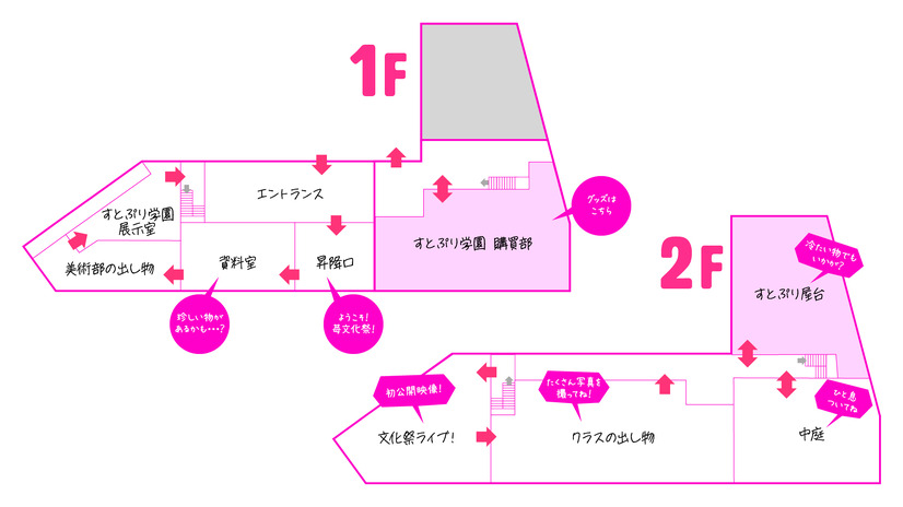 「Strawberry Summer!! すとぷり 夏の苺文化祭!!」エリアインフォメーション