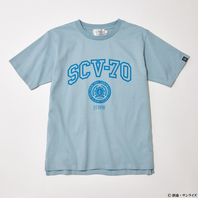 「STRICT-G ZERO STAR『機動戦士ガンダム』Tシャツ SCV-70柄」各7,480円（税込／送料・手数料別途）（C）創通・サンライズ