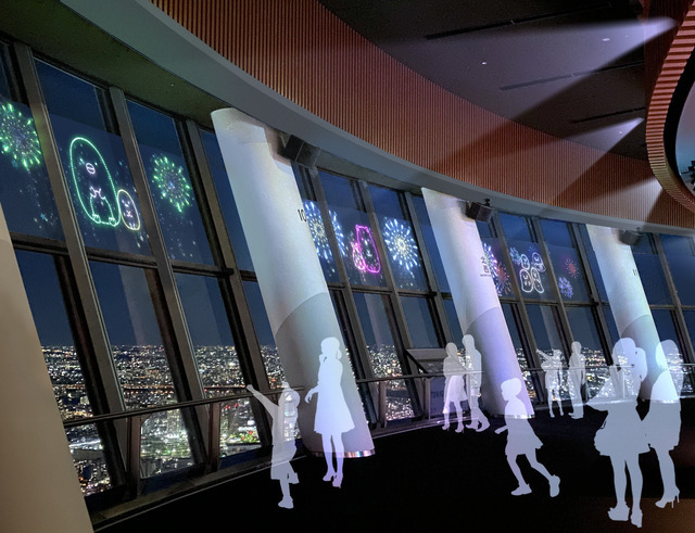 「そらのおばけのナイトパーク in TOKYO SKYTREE」SKYTREE ROUND THEATER（C）2022 SANX CO., LTD. ALL RIGHTS RESERVED. （C）TOKYO SKYTREE