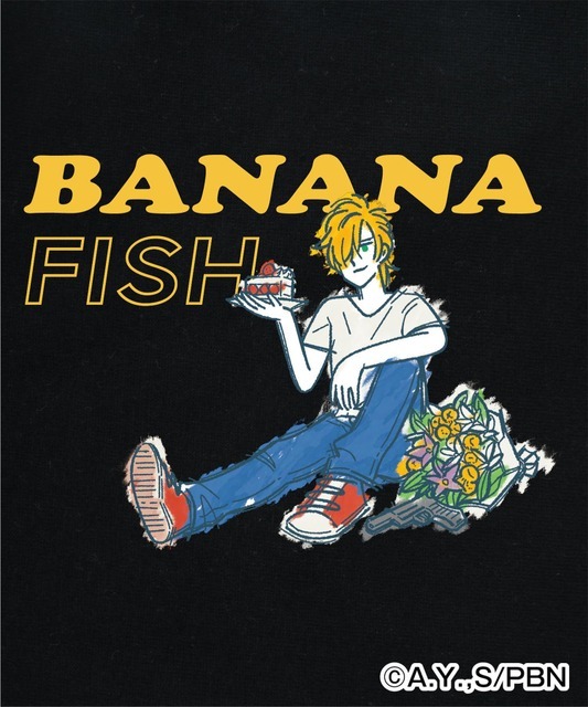 TVアニメ『BANANA FISH』× ZOZOTOWN D.O.B tee（C）吉田秋生・小学館／Project BANANA FISH