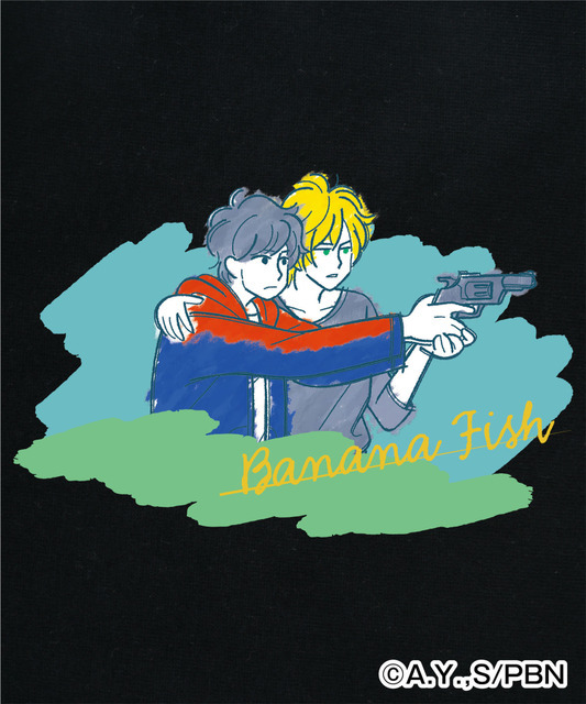 TVアニメ『BANANA FISH』× ZOZOTOWN with you tee（C）吉田秋生・小学館／Project BANANA FISH