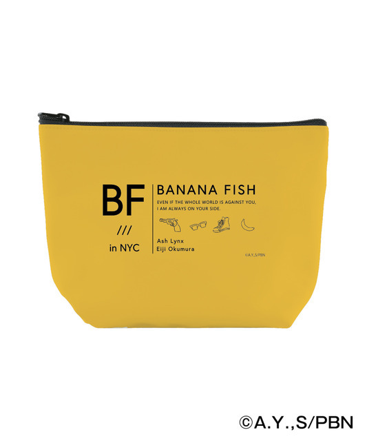 TVアニメ『BANANA FISH』× ZOZOTOWN pouch（C）吉田秋生・小学館／Project BANANA FISH