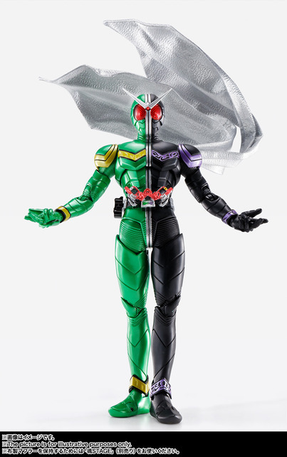 「S.H.Figuarts（真骨彫製法）仮面ライダーW サイクロンジョーカー 風都探偵アニメ化記念」7,700円（税込）（C）2022「風都探偵」製作委員会