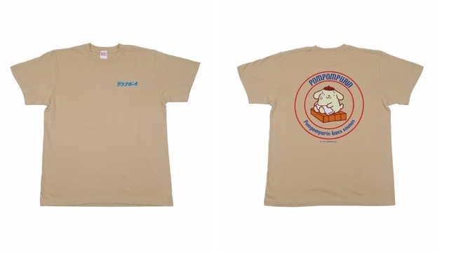 サウナボーイ「サウナポムポムプリンTシャツ」（C）2022 SANRIO CO., LTD. APPROVAL NO.L632357