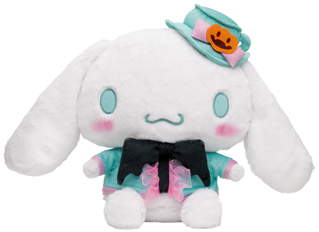 Happyくじ「Sanrio characters Halloween 2022」ラスト賞シナモロール ぬいぐるみ&ドーナツクッション（C）2022 SANRIO E22072101