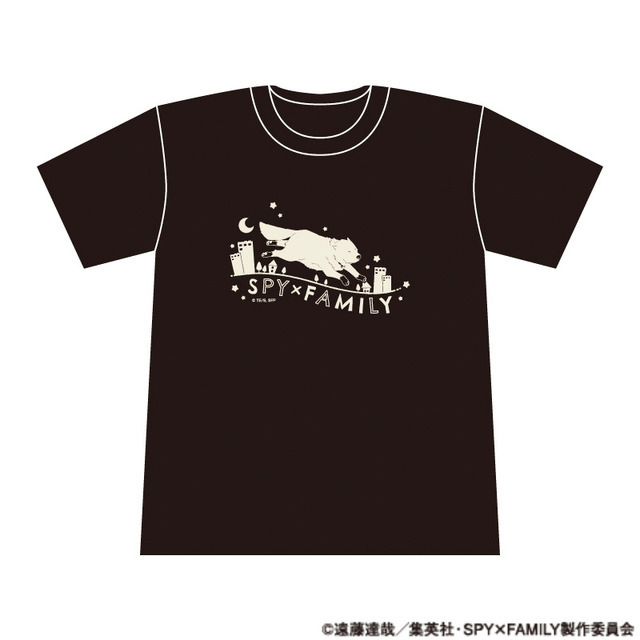 Tシャツ（全3種）※描き下ろし／ボンド（C）遠藤達哉／集英社・SPY×FAMILY製作委員会