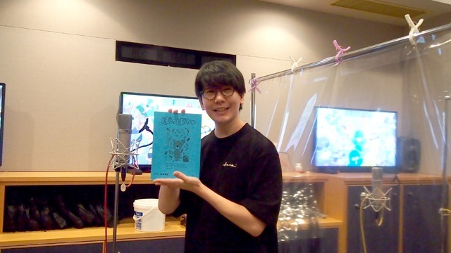 『ぼのぼの』花江夏樹アフレコ写真（C）いがらしみきお／竹書房・フジテレビ・エイケン