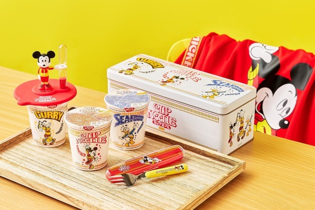 ディズニーストア×日清食品「カップヌードル」（C）Disney