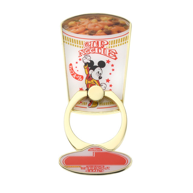 ディズニーストア×日清食品「カップヌードル」モバイルリング（C）Disney