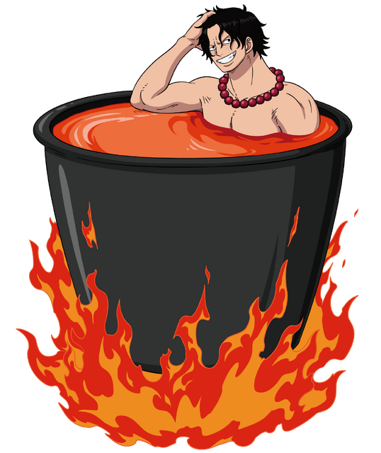 「LUSH×ONE PIECE」メラメラの実 （バスボム）（C）Eiichiro OdaShueisha, Toei Animation