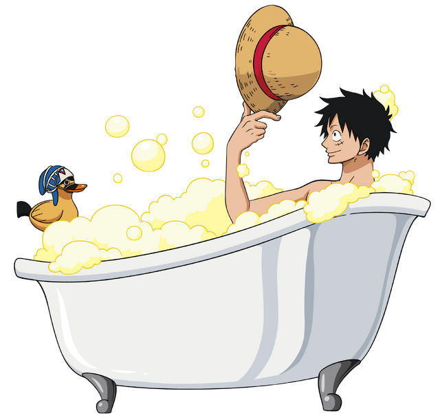 「LUSH×ONE PIECE」麦わらのォ～バブル （バブルバー）（C）Eiichiro OdaShueisha, Toei Animation