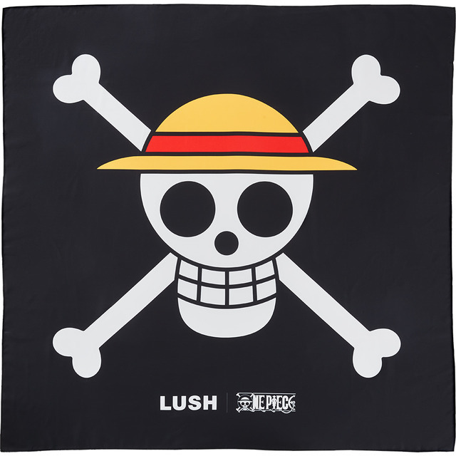 「LUSH×ONE PIECE」ワンピース フラッグ ノットラップ （ノットラップ）（C）Eiichiro OdaShueisha, Toei Animation