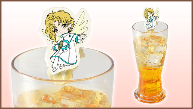 「『CLAMP画業30周年』×アニメイトカフェ」『Wish』琥珀のジンジャーエール／650円（C）CLAMP・ShigatsuTsuitachi CO.,LTD.／講談社